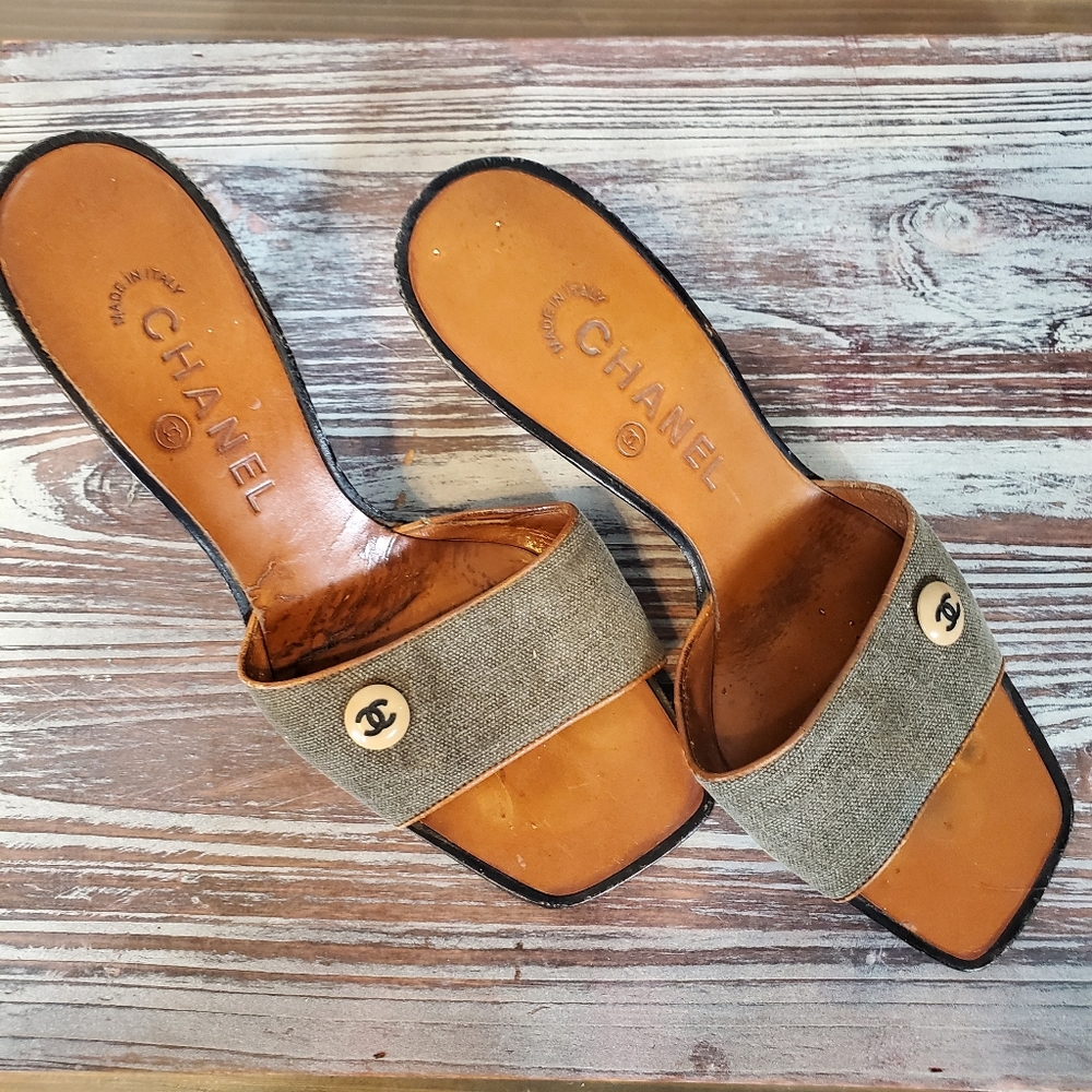 Vintage Chanel Mule